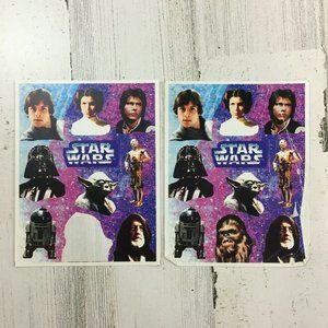 Star Wars A New Hope Stickers 1995 Vtg
